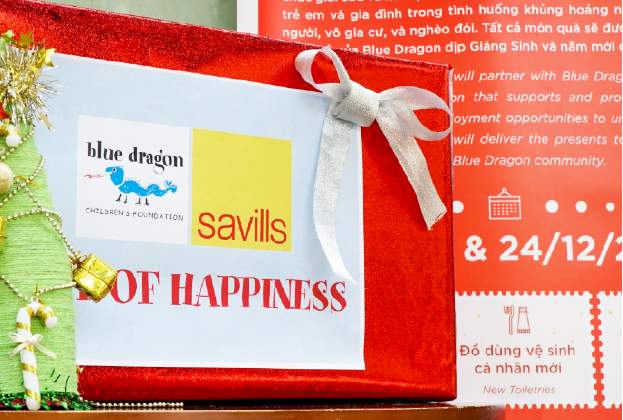 Savills Property Management partners with Blue Dragon Children’s Foundation for Gift of Happiness