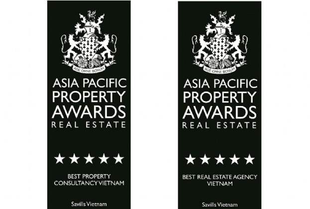 Savills Vietnam named Best Property Consultancy and Best Real Estate Agency in Vietnam