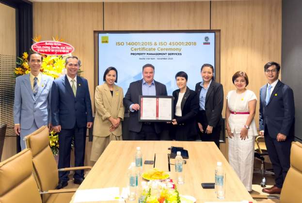 Savills Vietnam Achieves Milestone with ISO 14001 & ISO 45001 Certification in Real Estate Management