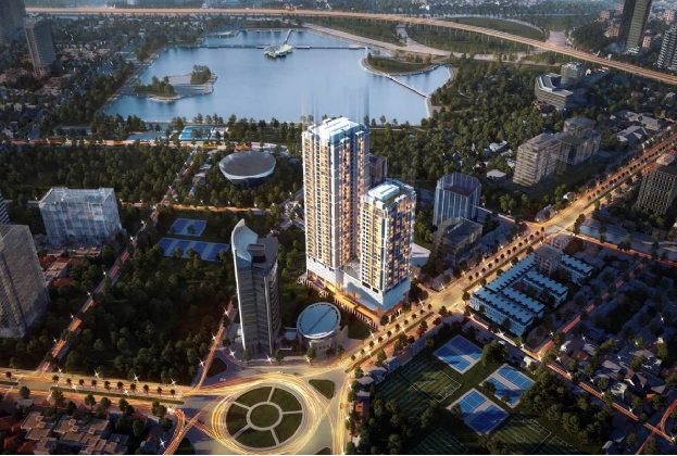 First introduction of Tower B - Sky Park Residence